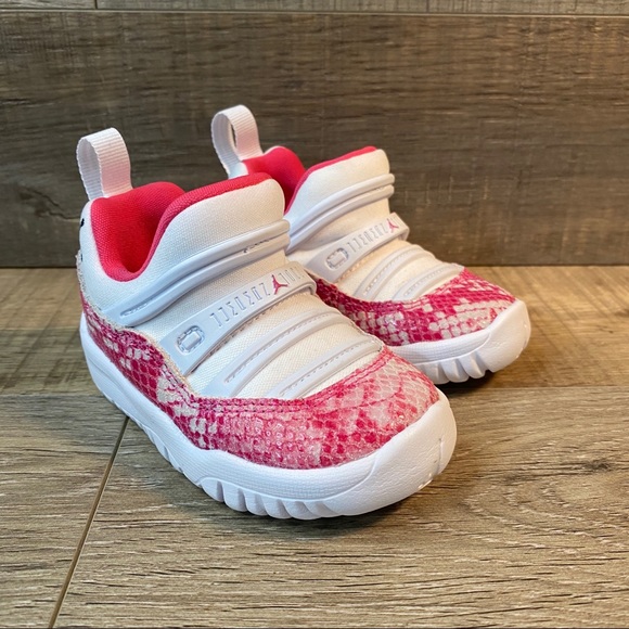 jordan retro 11 little flex pink